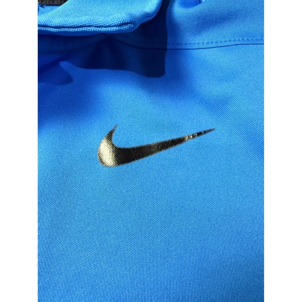 Nike Golf Dri-FIT Polo Shirt Womens XL Blue Short Sleeve‎ AA3334-406